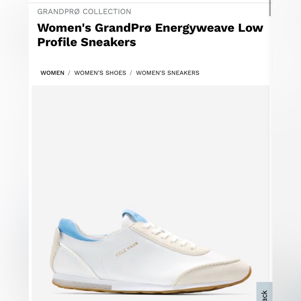 Cole Haan GrandPro Energyweave Low Profile Sneakers
